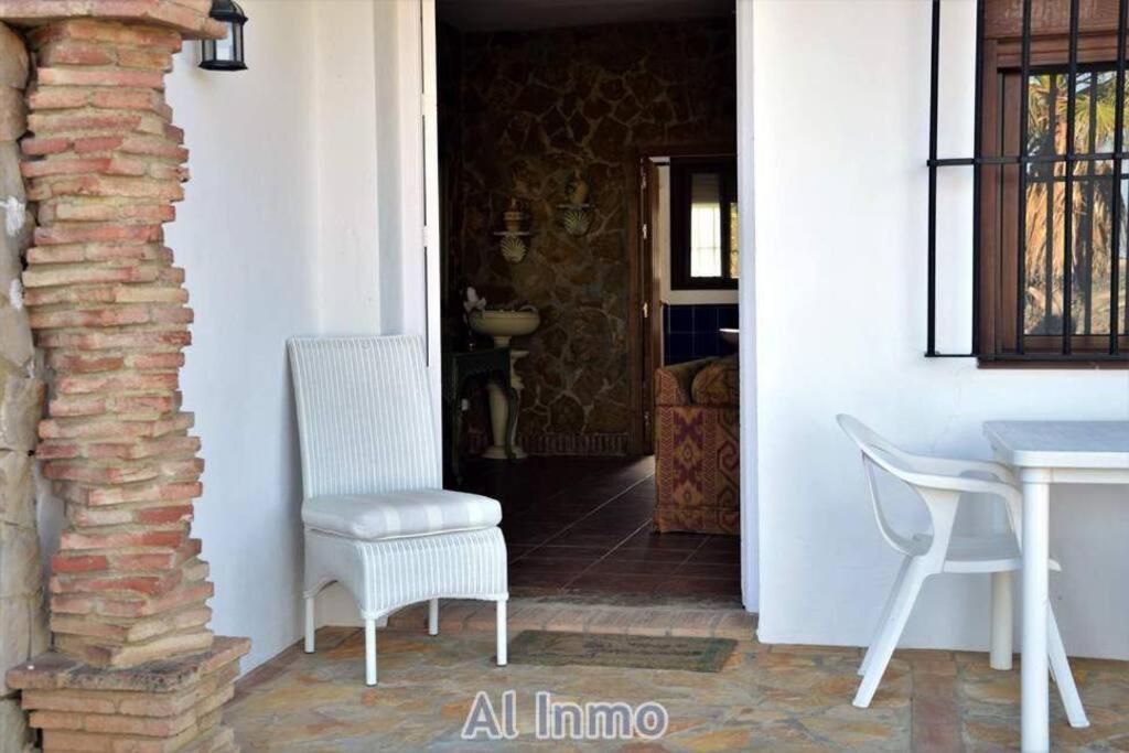 Las Palmeras - Ein Stueck Vom Paradies - Behagliches Haus Mit Pool Algodonales Extérieur photo