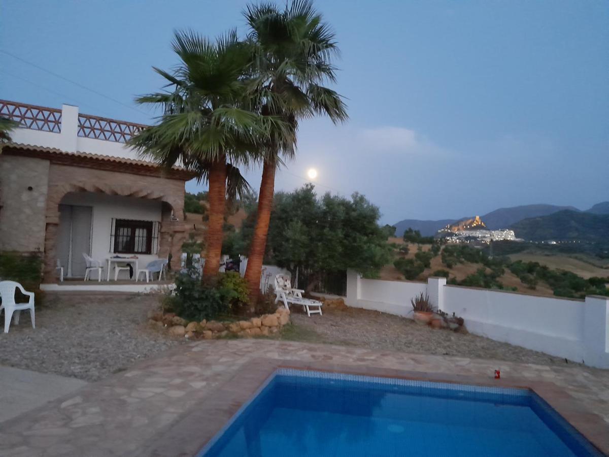 Las Palmeras - Ein Stueck Vom Paradies - Behagliches Haus Mit Pool Algodonales Extérieur photo