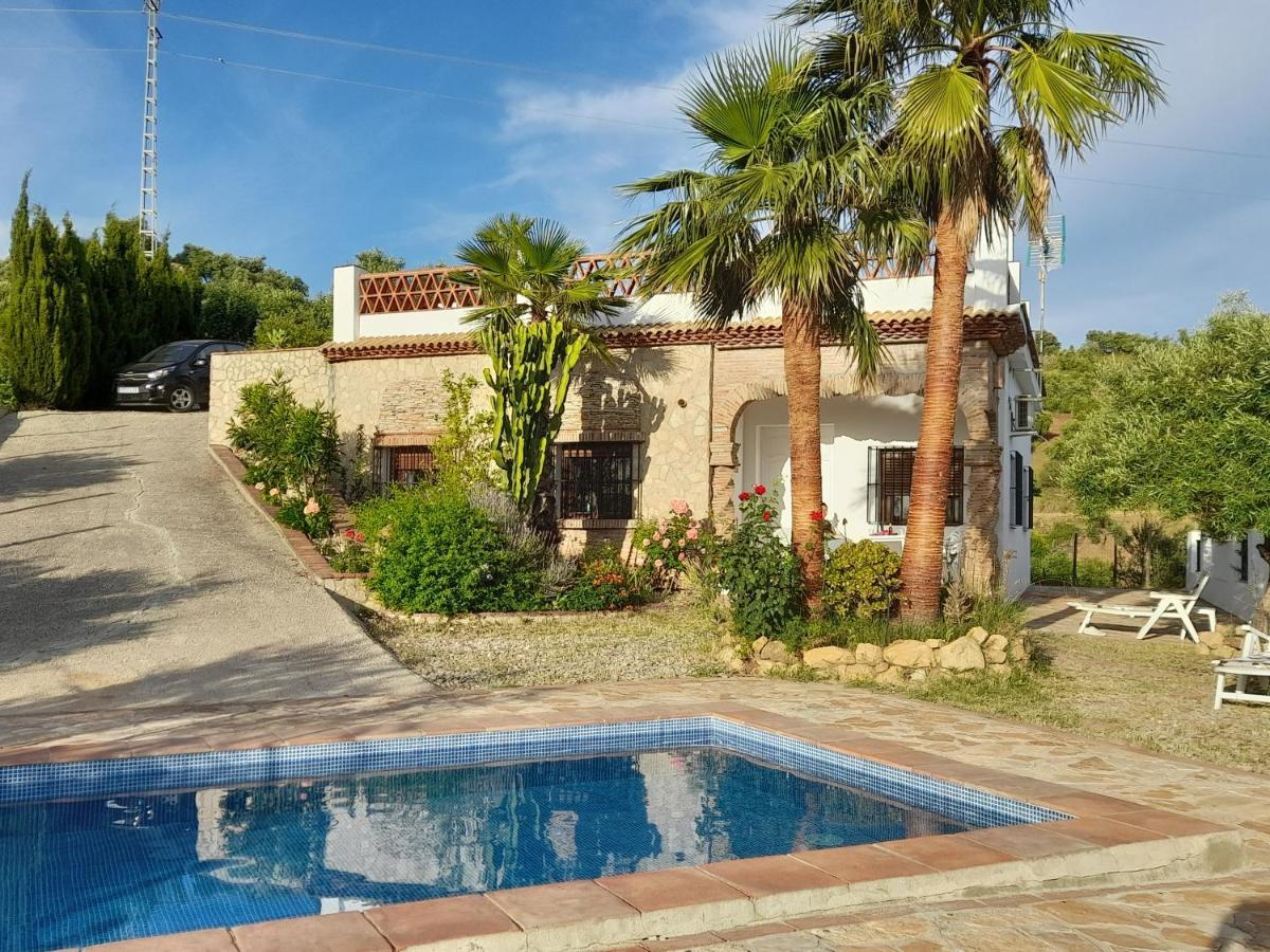 Las Palmeras - Ein Stueck Vom Paradies - Behagliches Haus Mit Pool Algodonales Extérieur photo